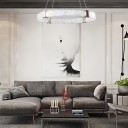 Loft Industry Modern - Frozen Drops Chandelier